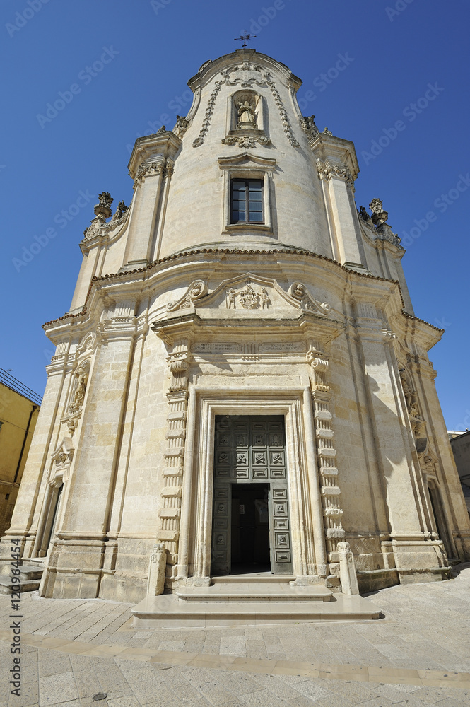 Fototapeta premium Matera, Basilicata, Chiesa del Purgatorio