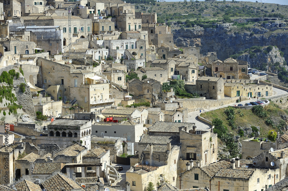 Matera, Basilicata, panorama sui Sassi
