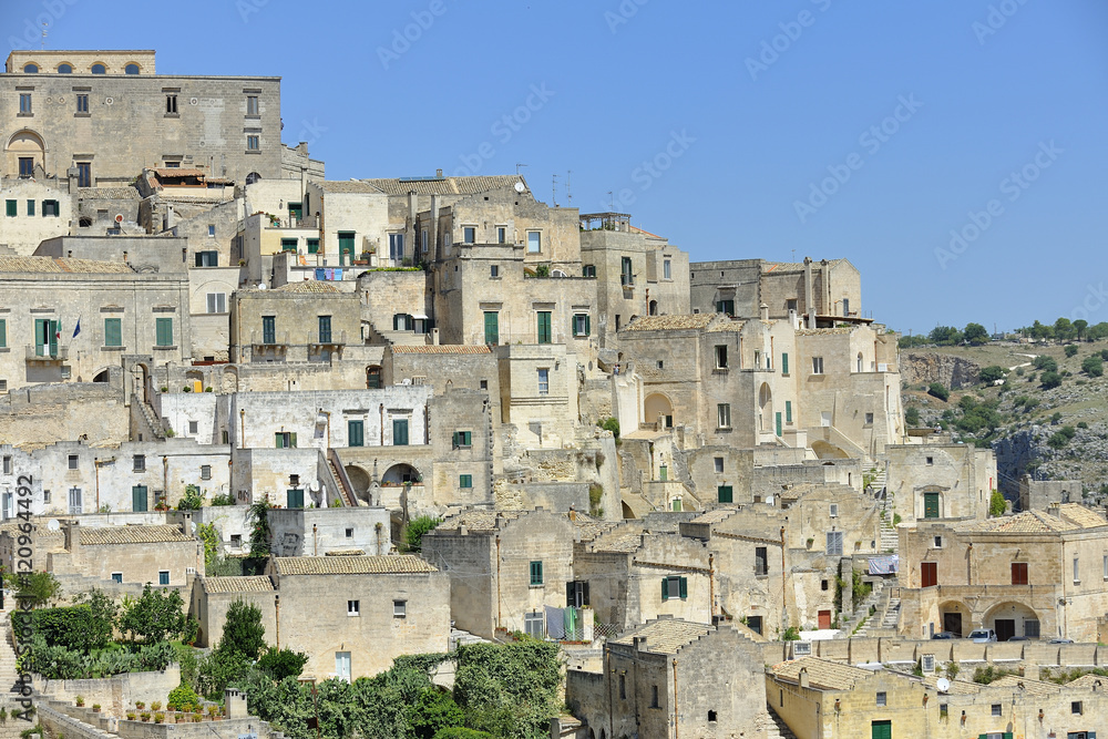 Matera, Basilicata, panorama sui Sassi
