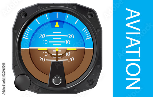 Attitude indicator vector