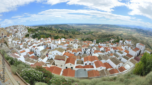 Pisticci, Matera, Basilicata , le tipiche case bianche