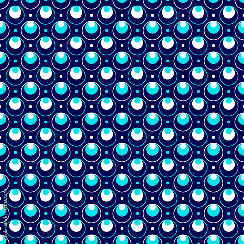 seamless dot pattern and background vector illustration