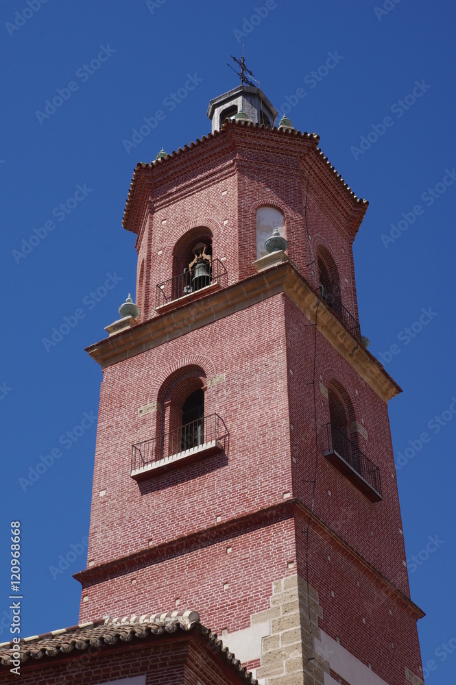 Fototapeta premium Kirchturm in Malaga
