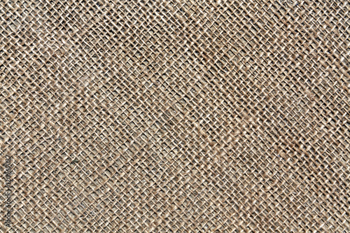 Brown sack cloth texture.