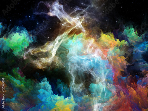 Inner Life of Space Nebula © agsandrew