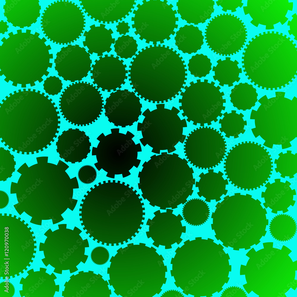 Abstract gears Abstract gears