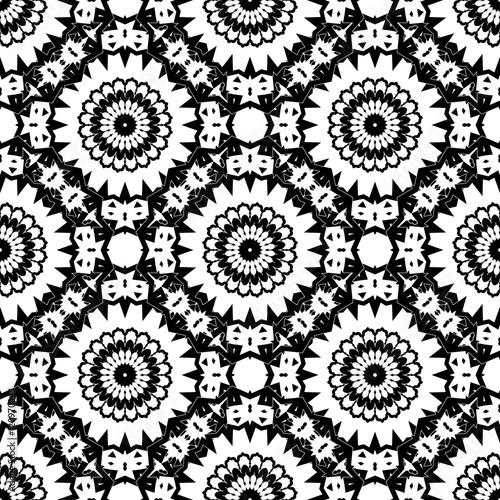 Seamless pattern. East ornament background. Template, elegant ba