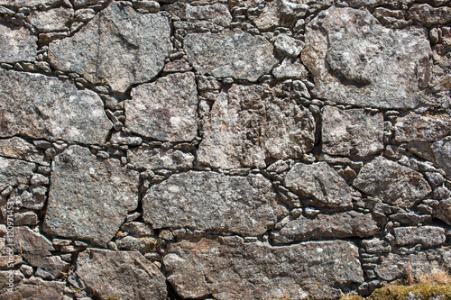 Hintergrund – spanische Natursteinmauer