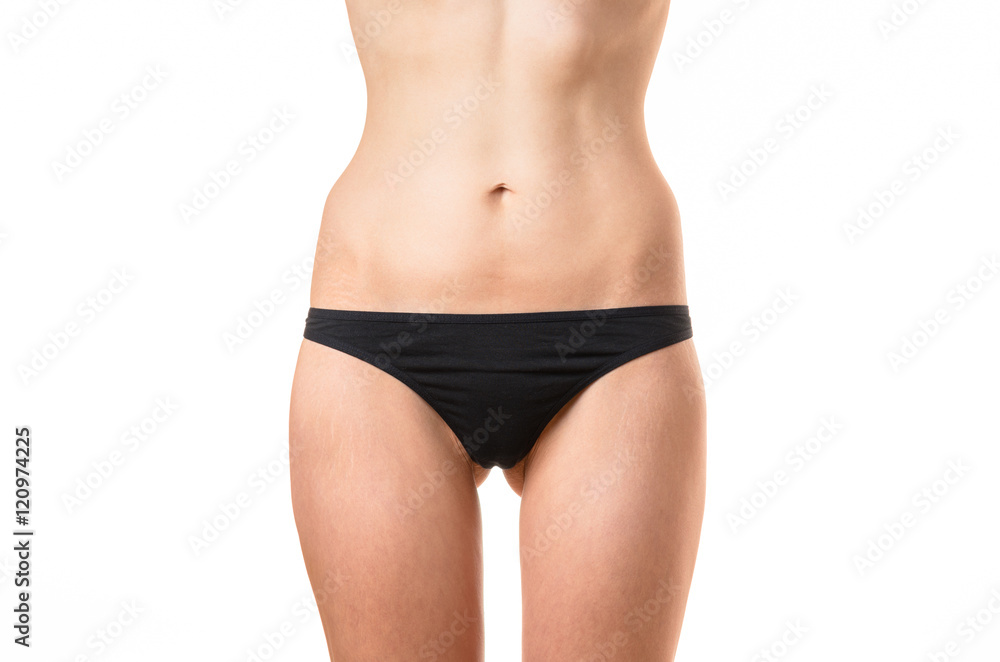 Very thin underweight young woman Very thin underweight young woman