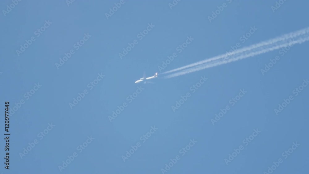 Airliner flying high Airliner flying high
