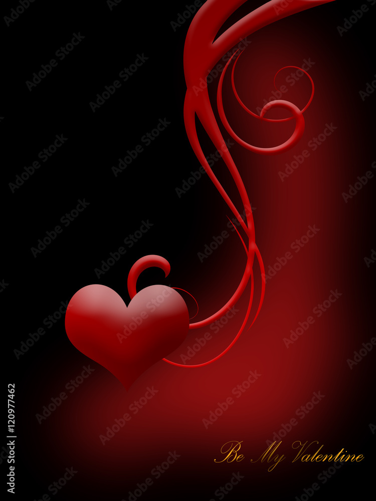 Red Hearts for Valentines Day Background Red Hearts for Valentines Day Background