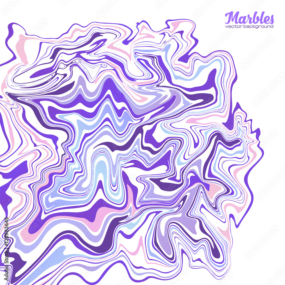 Violet and blue colors marble style abstract background Violet and blue colors marble style abstract background