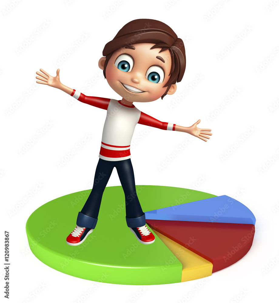 kid boy with circle kid boy with circle