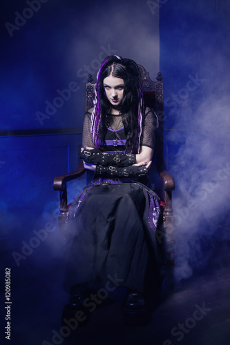 Cyber gothic girl