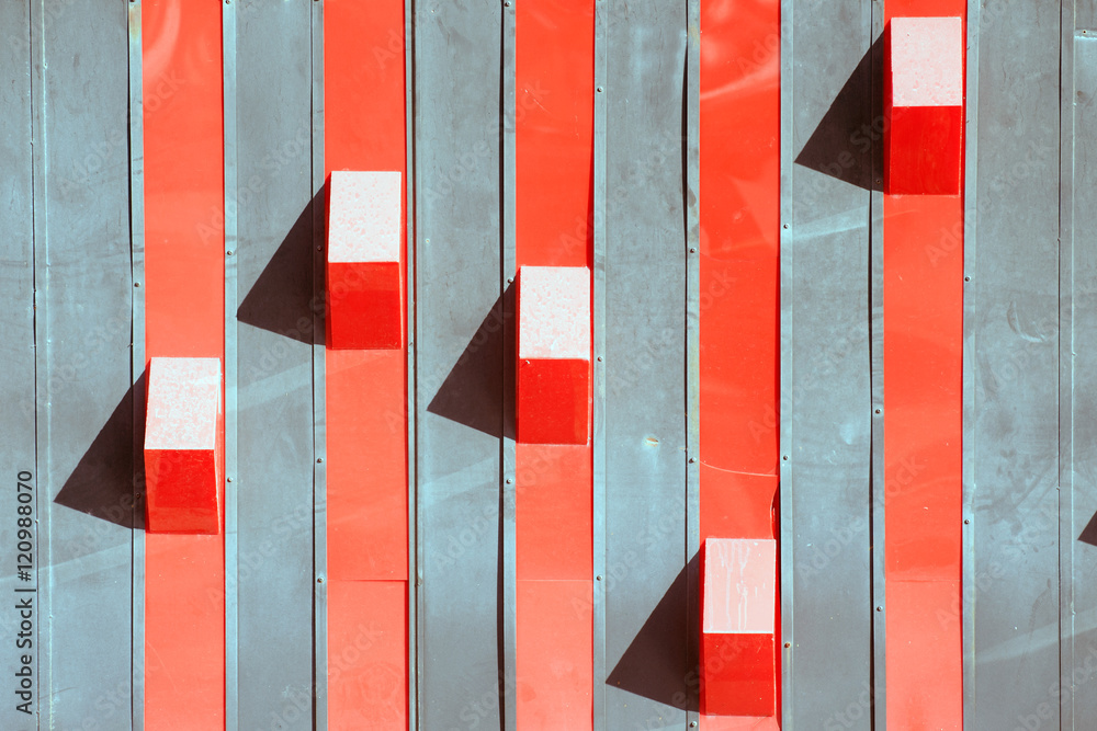 Fototapeta premium Background of close up plastic construction.