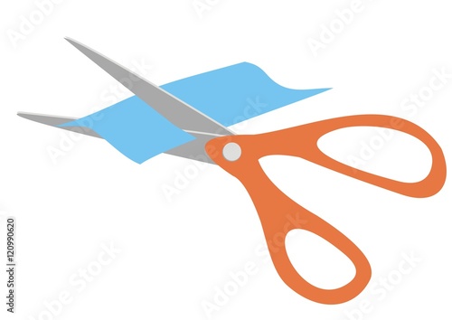 scissors, vector icon