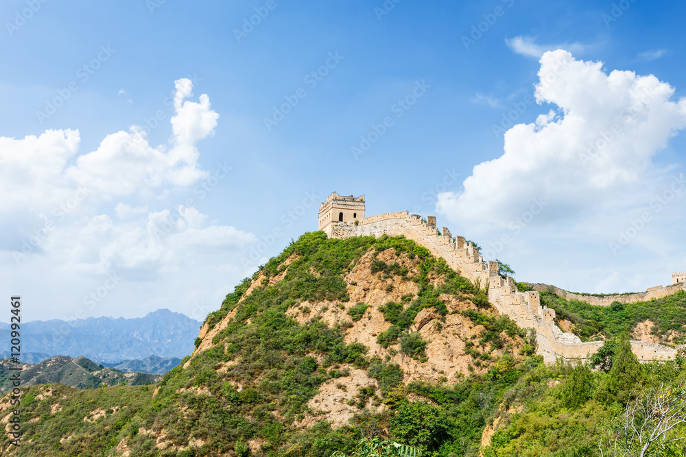 Obraz premium The famous Great Wall of China,jinshanling