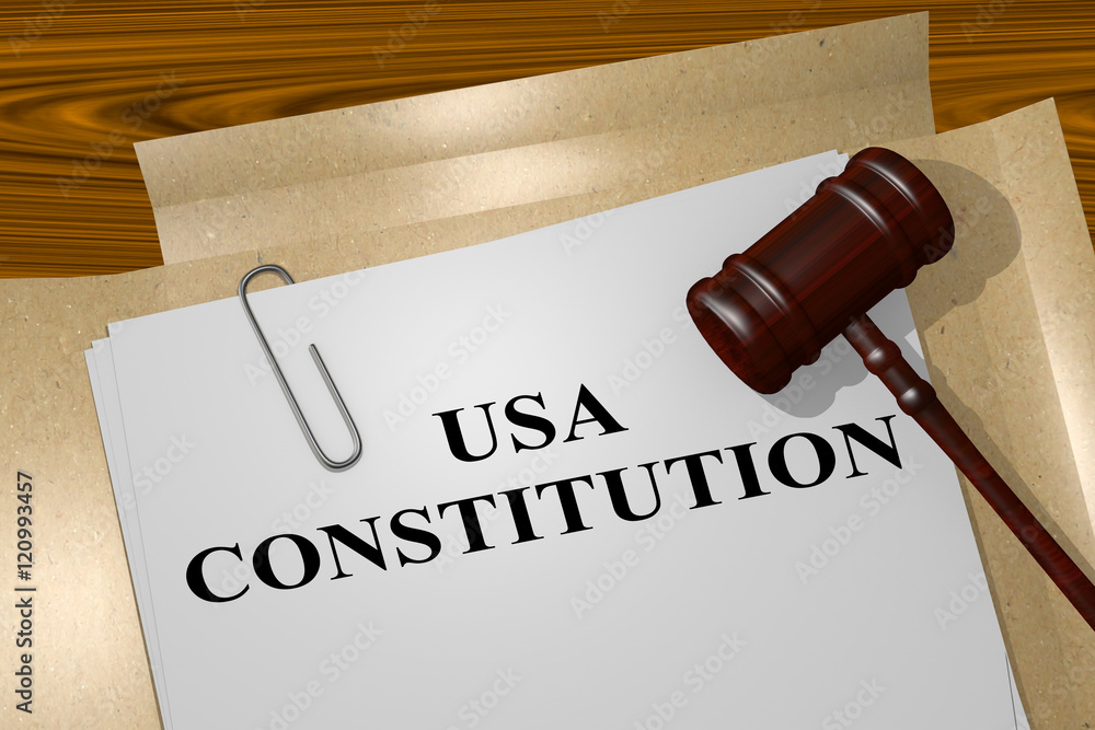 USA Constitution - legal concept USA Constitution - legal concept