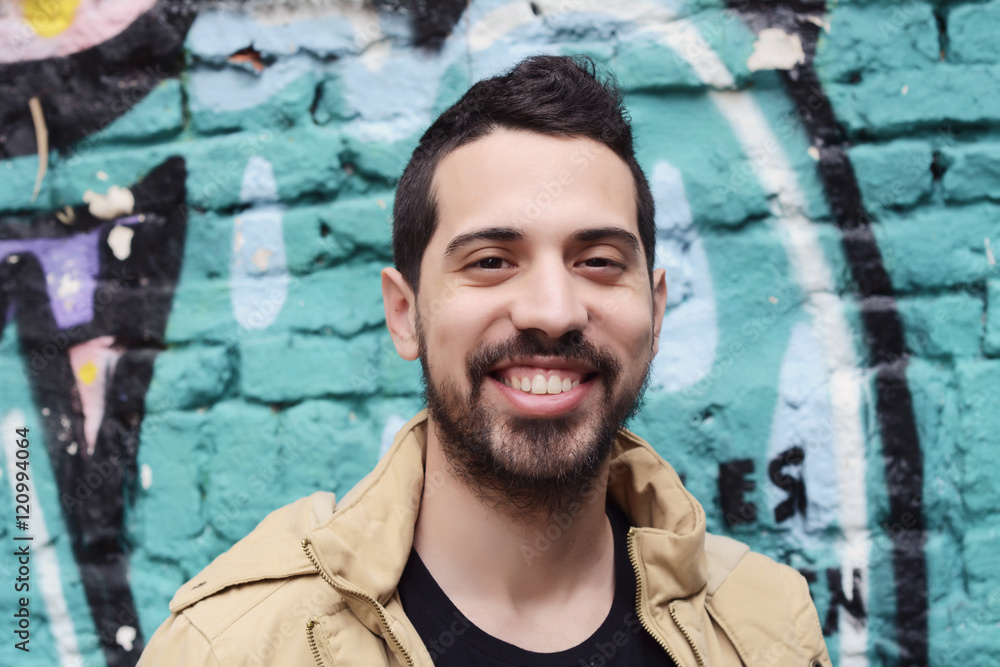 Portrait of a young latin man. Portrait of a young latin man.