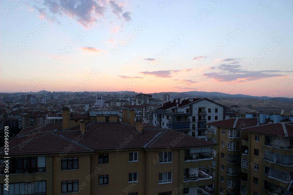 Beauty of city of ankara turkey