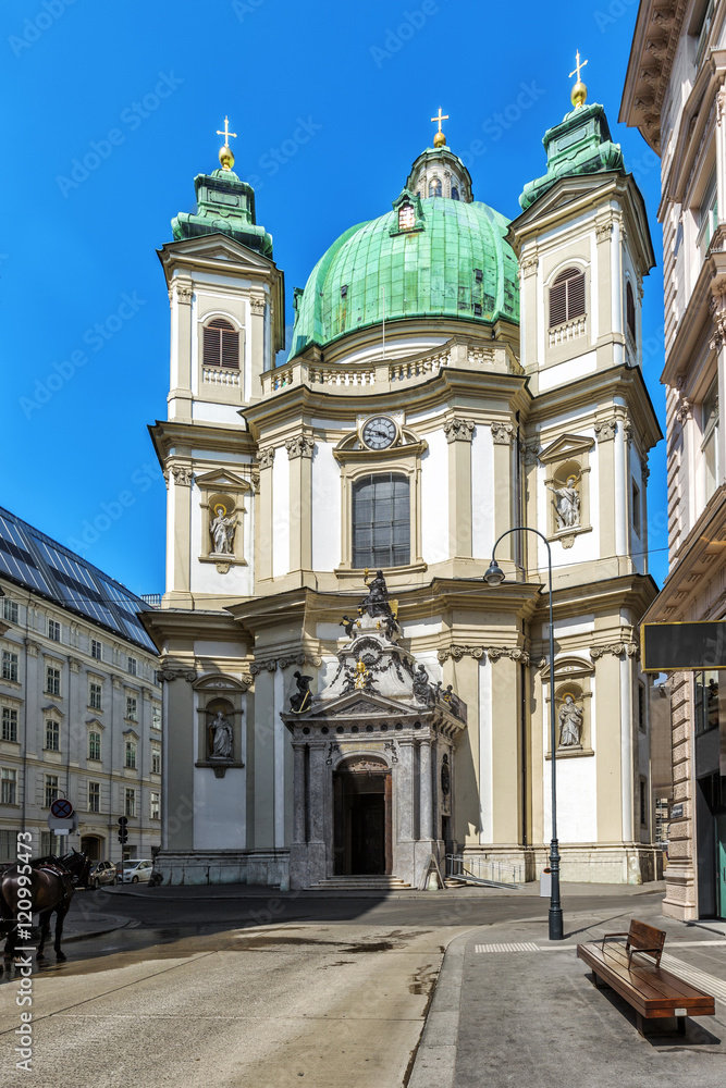 St. Peter's Church in Vienna, Austria.