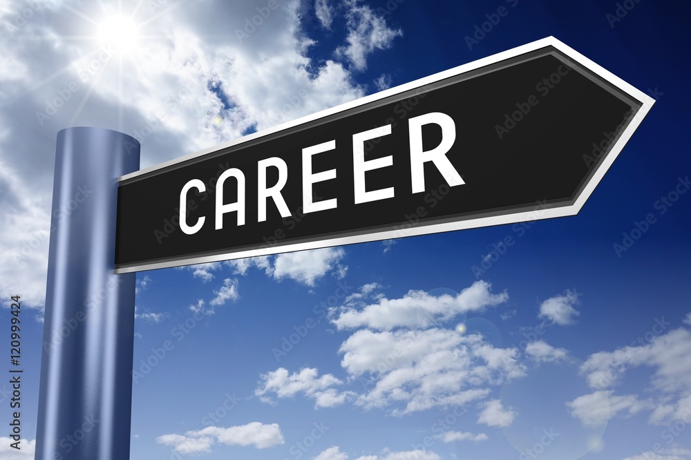 Obraz premium Career signpost