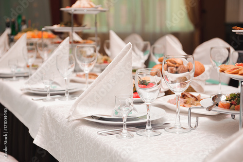 wedding banquet in a restaurant © nagaets