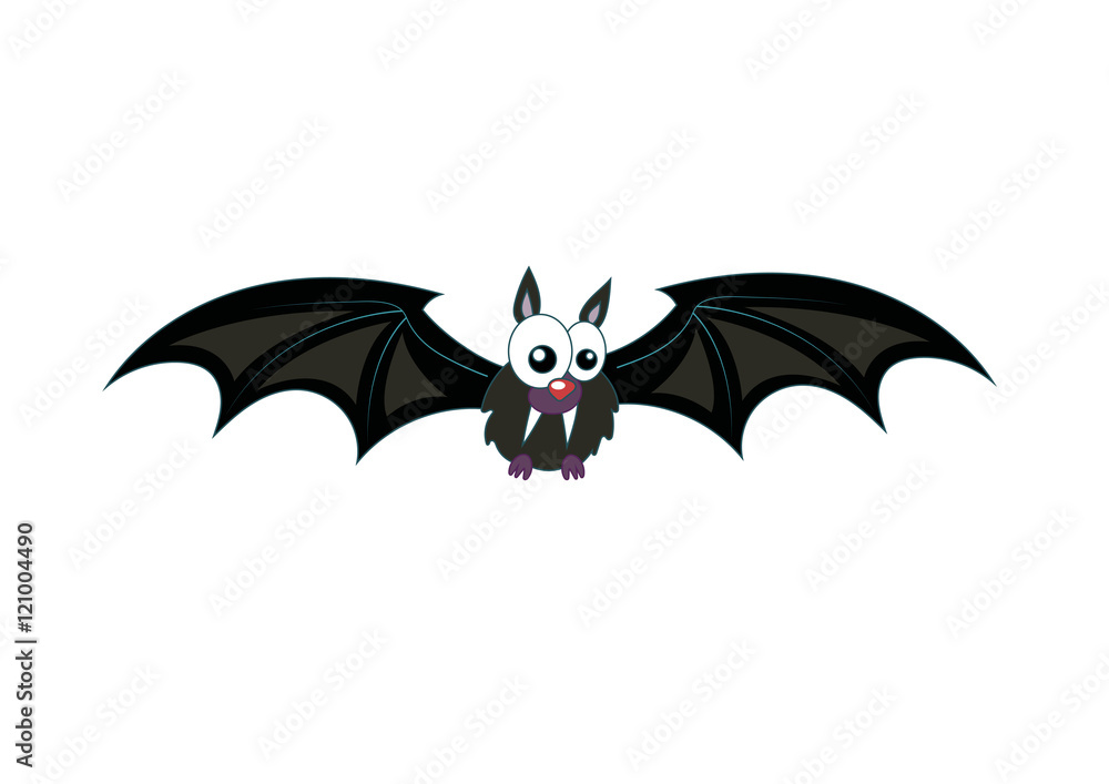 Horror bat to celebrate Halloween Horror bat to celebrate Halloween