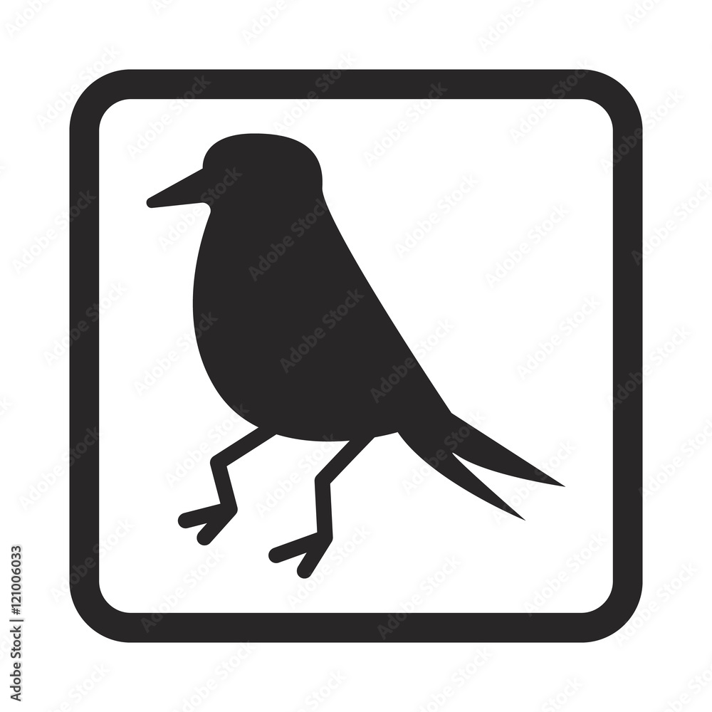 Obraz premium bird icon