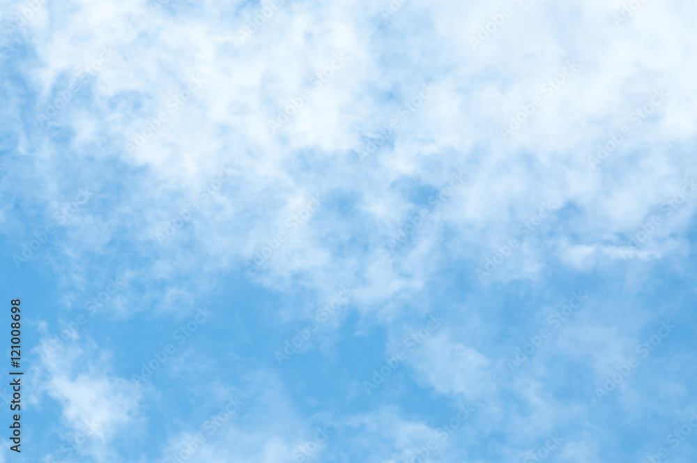 Cloud and blue sky for background textured,beautiful blue sky