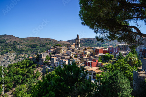 Novara di Sicilia, mountain village Sicily, Italy