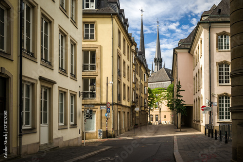 Fototapeta Naklejka Na Ścianę i Meble -  The Luxembourg city