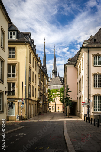 Fototapeta Naklejka Na Ścianę i Meble -  The Luxembourg city