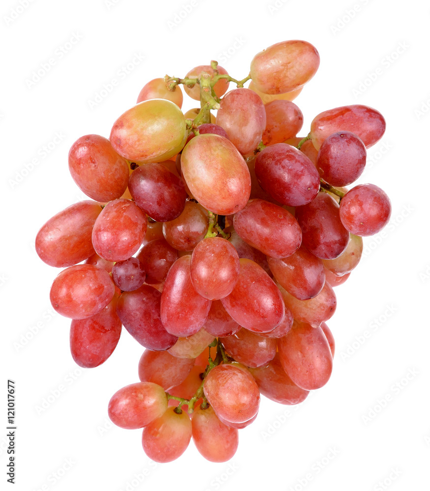 Fototapeta premium grape isolated on over white background