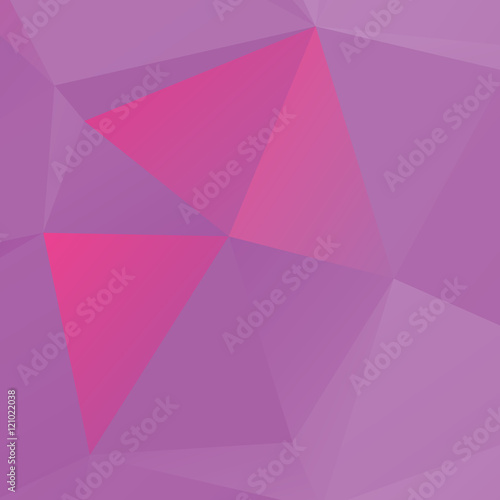 Multicolor dark purple, pink polygonal illustration, 