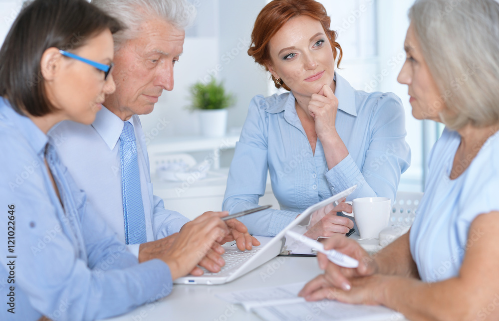 Obraz premium working business people In Office 