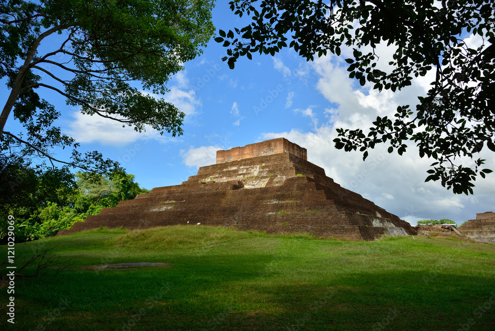 Tempio 1 Maya  a Comalcalco