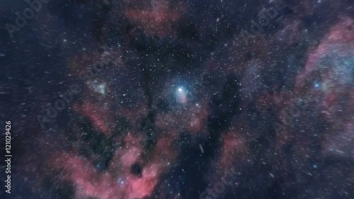 Epic animation of interstellar journey to planet Earth