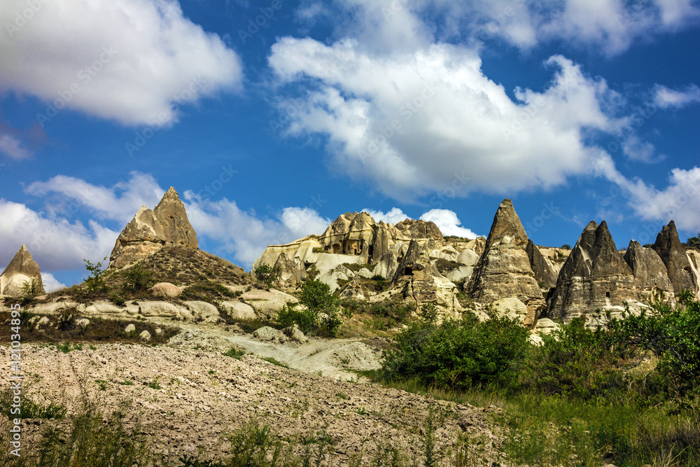  landscape in Cappadocia, Turkey