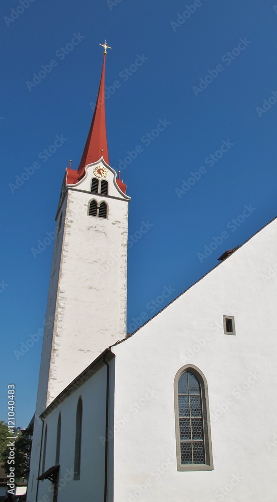 Stadtkirche St. Nikolaus, Bremgarten, Schweiz