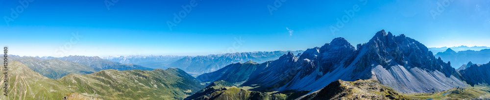 Panorama Kalkkögel Tirol 