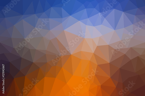 Abstract polygon geometric background.