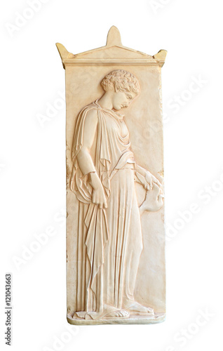 Εκτύπωση καμβά greek grave stele