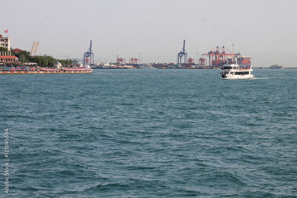 Istanbul, Bosporus and harbor