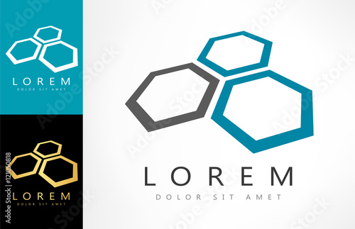 honeycomb logo vector