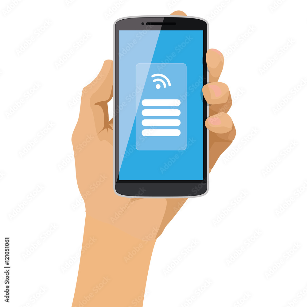 Isolated cellphone Isolated cellphone