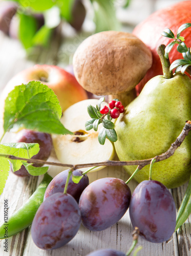 Healthy Organic Vegetables.