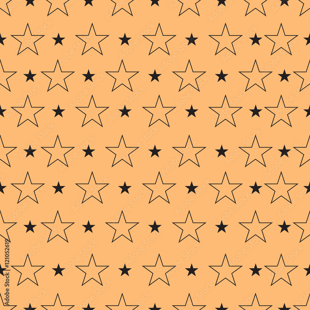 Naklejka premium Star pattern. Star background. Star art. Vector illustration, ep
