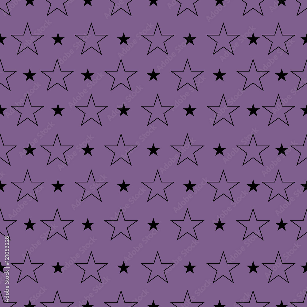 Fototapeta premium Abstract pattern with stars