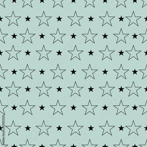 Abstract pattern with stars